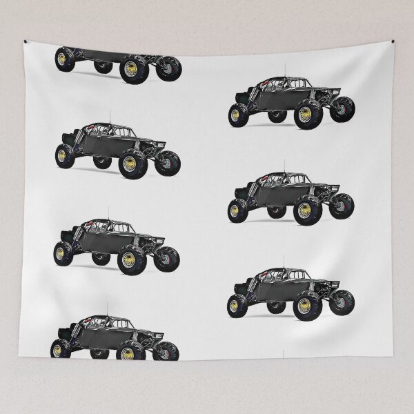Item preview, Rally Buggy Dune Cartoon designed and sold by Auto-Prints.