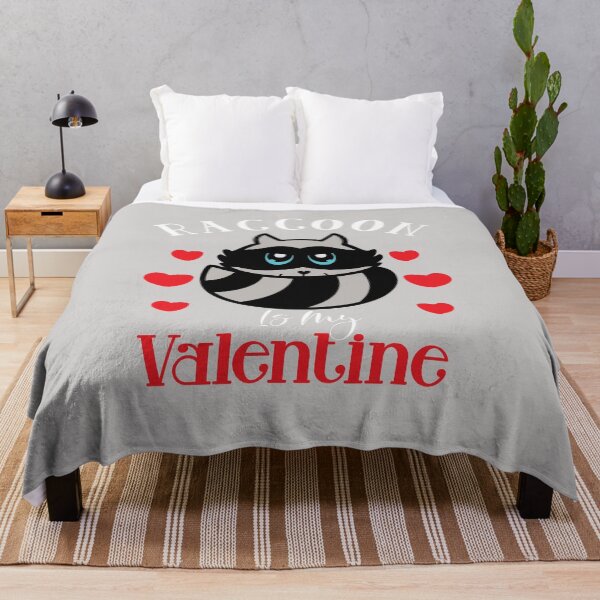 Item preview, Raccoon Valentine's Day Gift Heart Animals Lover designed and sold by GINIART.