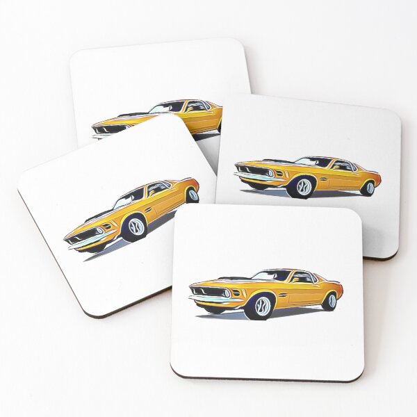 Item preview, Mustang Boss 302 Cartoon designed and sold by Auto-Prints.