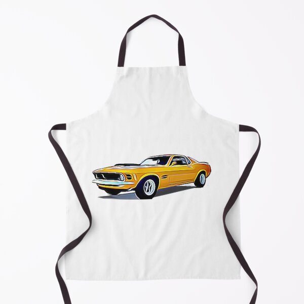 Item preview, Mustang Boss 302 Cartoon designed and sold by Auto-Prints.
