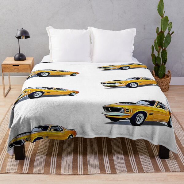 Item preview, Mustang Boss 302 Cartoon designed and sold by Auto-Prints.