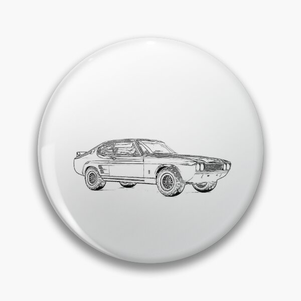 Item preview, Ford Escort Custom Rally Wireframe designed and sold by Auto-Prints.