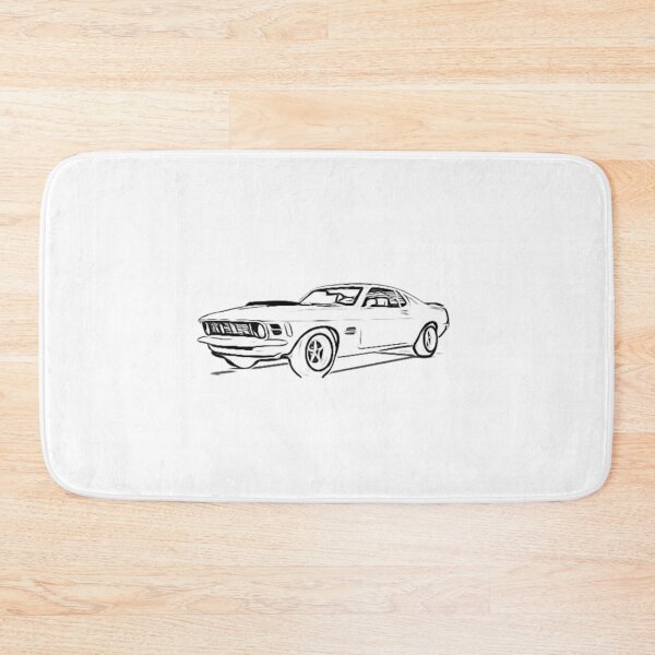 Item preview, Mustang Boss 302 Wireframe designed and sold by Auto-Prints.