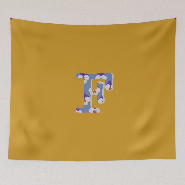 Item preview, 'F' inicial con violetas designed and sold by synchro2070.