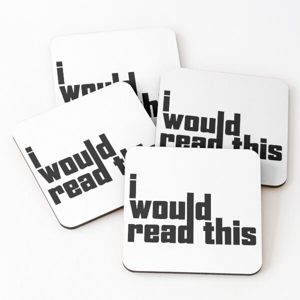Item preview, I would read this designed and sold by Jokertags.