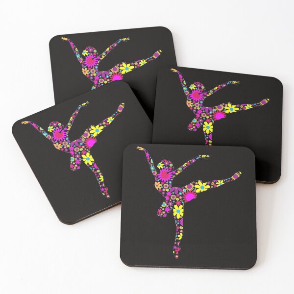 Item preview, Colorful Flower Ballerina Girl Gift Tee for Ballet designed and sold by RonaldDaughtry.