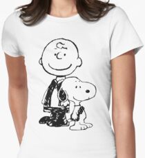 Peanuts meets Star Wars Women's Fitted T-Shirt