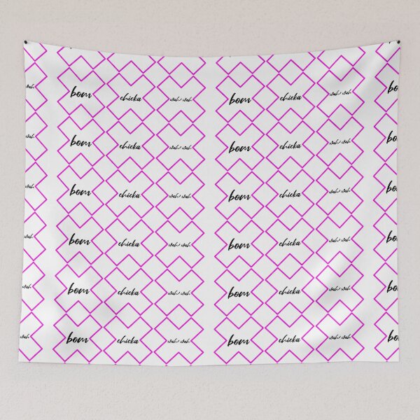 Item preview, Bom Chicka Wah Wah Pink Crosses Chica Cooler Style Different designed and sold by Paulina Vanlife.