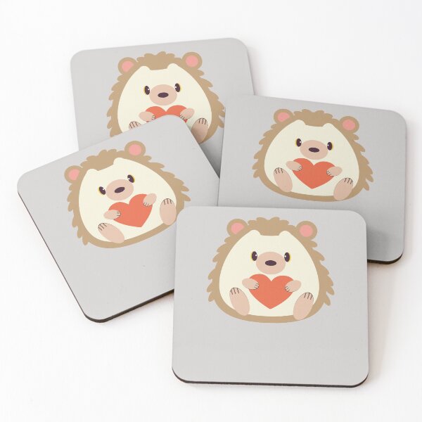 Item preview, Hedgehog Valentines Day Heart Animals Lover Gift designed and sold by GINIART.