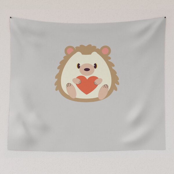 Item preview, Hedgehog Valentines Day Heart Animals Lover Gift designed and sold by GINIART.