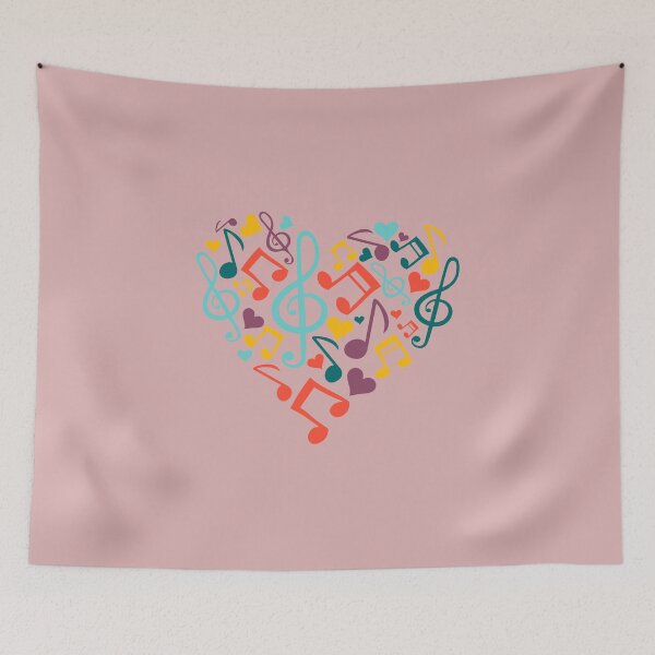 Item preview, Musical love heart designed and sold by CrazyHowCool.