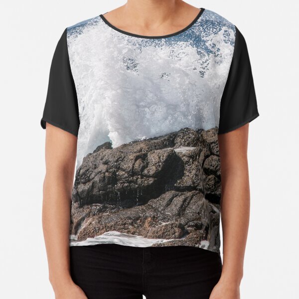 Rocky Beach Chiffon Top