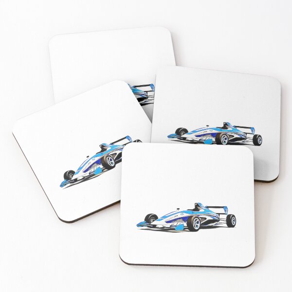Item preview, Formula Ford Racing Cartoon designed and sold by Auto-Prints.