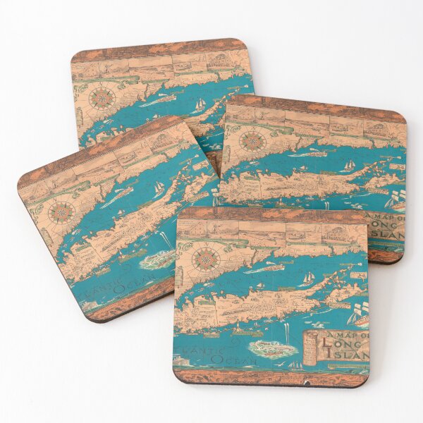 Item preview, A map of Long Island 1933 designed and sold by Maestroedems.