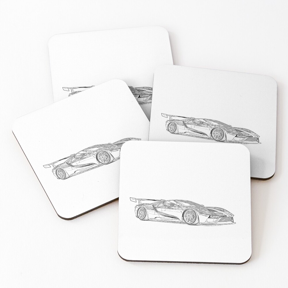 Item preview, Coasters (Set of 4) designed and sold by Auto-Prints.