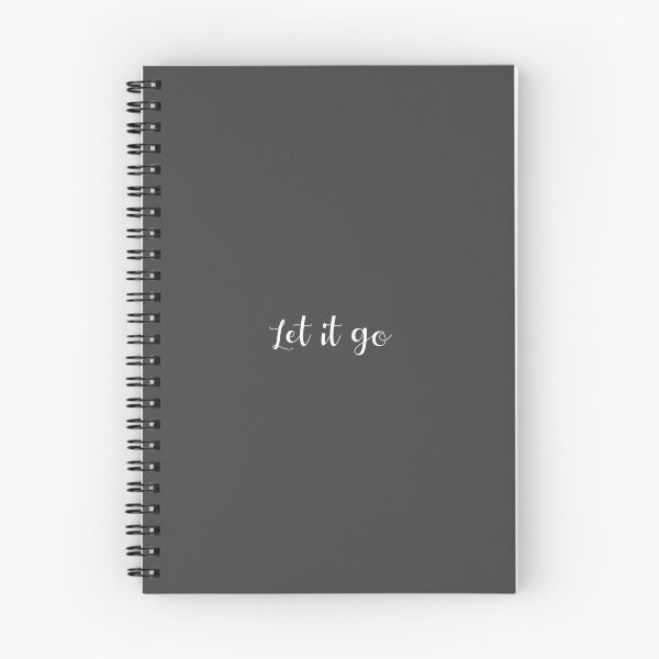 Item preview, Let It Go inspirational three word quote designed and sold by flexycreatives.