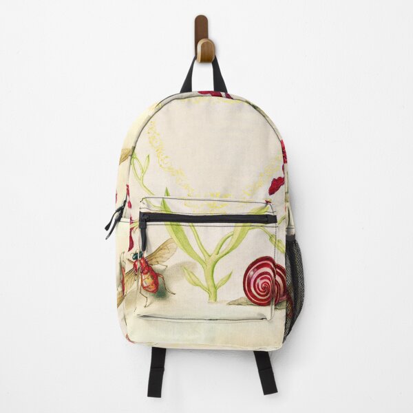 Item preview, Vintage Flower Gillyflower Mayfly Fly Snail manuscript parchment designed and sold by aurielaki.