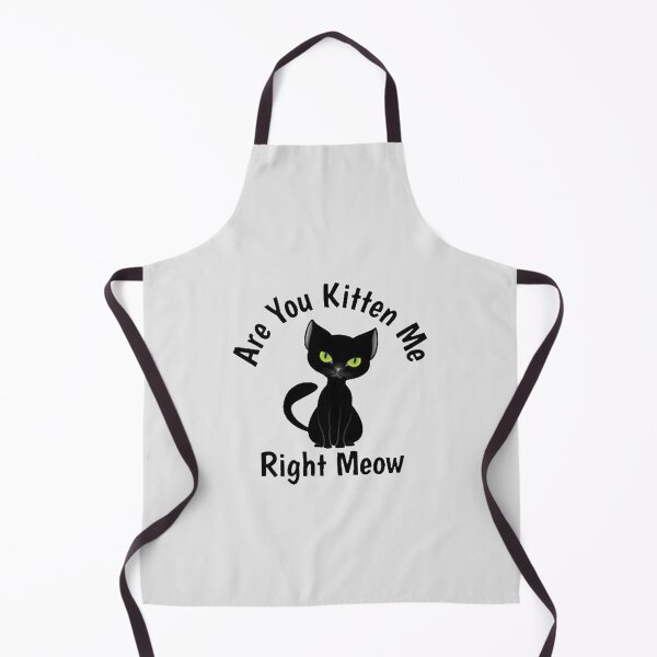 Item preview, Are You Kitten Me Right Meow black cat designed and sold by sayotayo93.