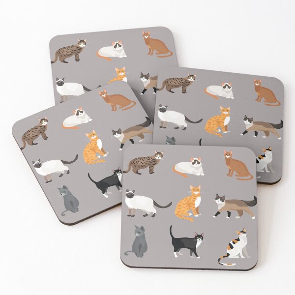 Item preview, Cute Cats Sticker Bundle designed and sold by MHabeeb.