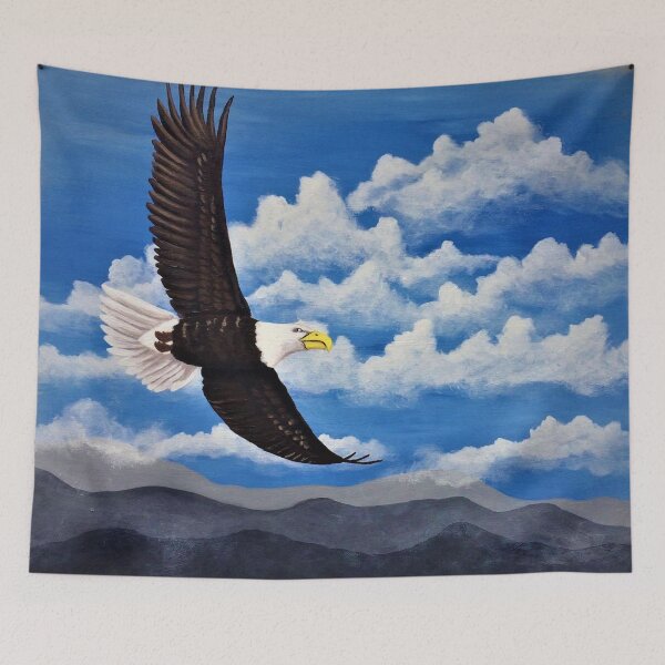 Item preview, Eagle In Flight designed and sold by jennyfahfah88.