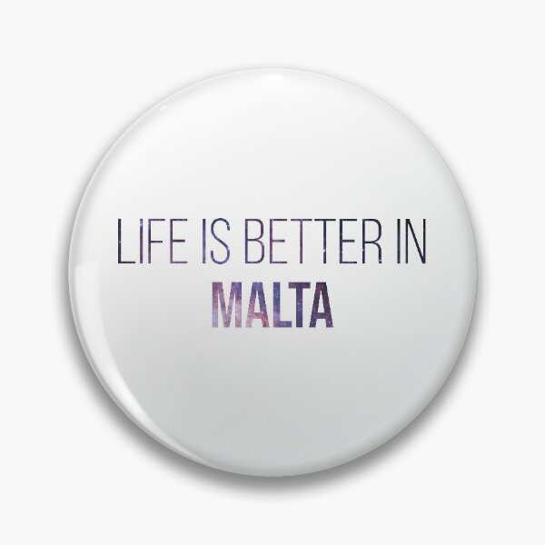 Item preview, Life is better in Malta designed and sold by XCIV.