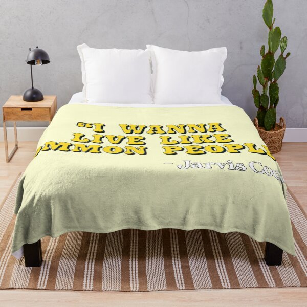Item preview, Pulp Band Common People Britpop Song Quote Design designed and sold by HeyFellowKids.