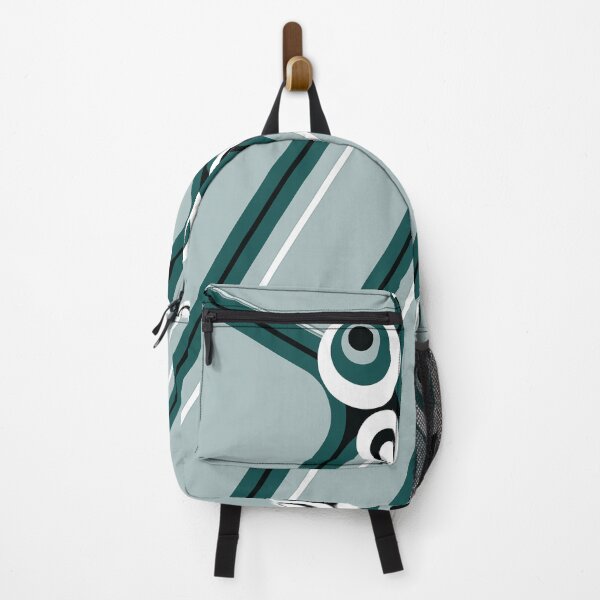 Item preview, Hyper modern abstract design cyan designed and sold by aapshop.