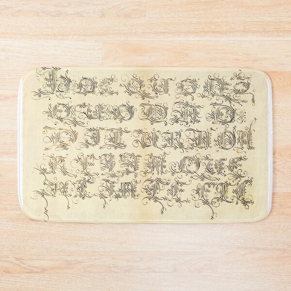 Item preview, Vintage Calligraphy Handwrite Manuscript Parchment designed and sold by aurielaki.