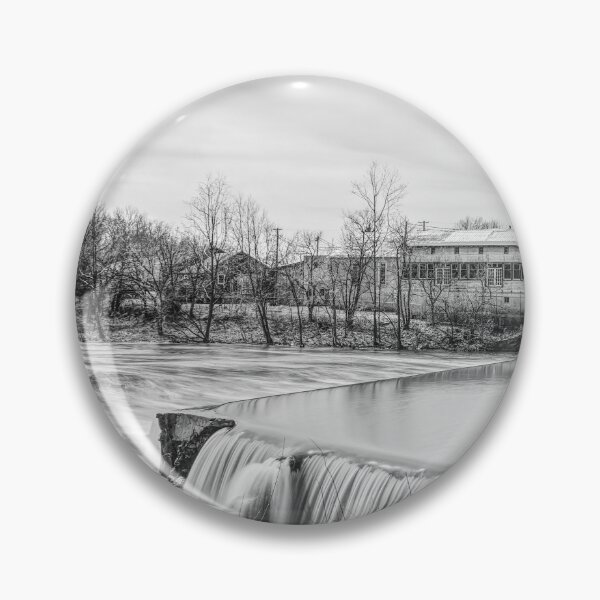 Item preview, Spring Day At Ozark Mill Grayscale designed and sold by mljdwhite.
