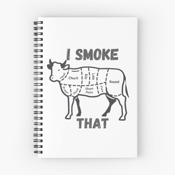Item preview, I Smoke That - Cow Meat Cuts/Father's Day/Cow Cut Diagram/Farm to Table/Farmhouse/Cattle Cuts/Bovine designed and sold by SunRiseShop _21.