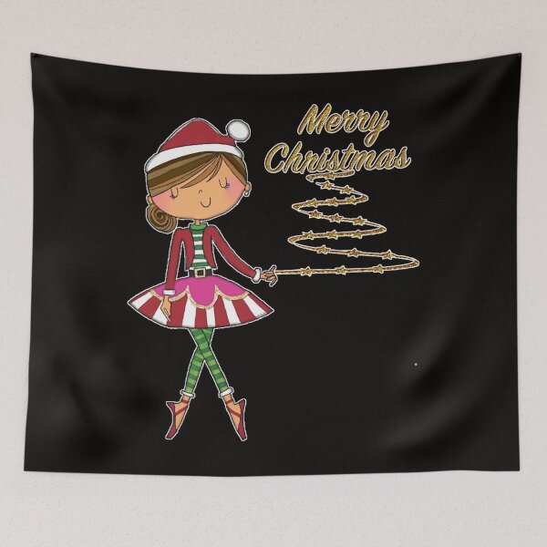 Item preview, Cute Dance Christmas Ballerina girls Ballet Dancer Apparel designed and sold by RonaldDaughtry.