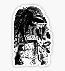 Predator Art Sticker