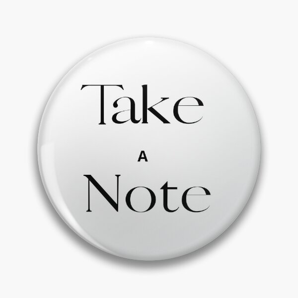 Item preview, Take a Note, Great for Notebooks, Stickers etc designed and sold by AMS-ART.