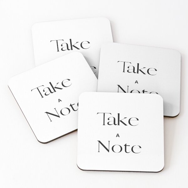Item preview, Take a Note, Great for Notebooks, Stickers etc designed and sold by AMS-ART.