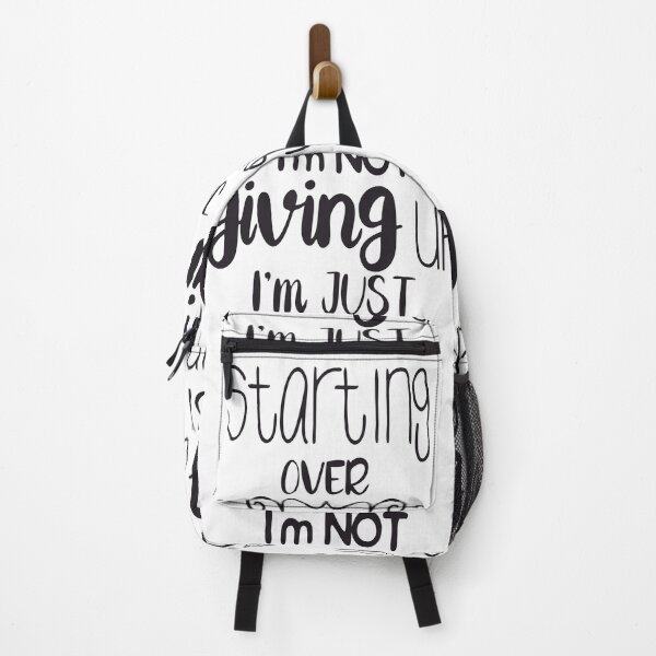 Item preview, I'm not giving up i'm just starting over designed and sold by K-Klub.