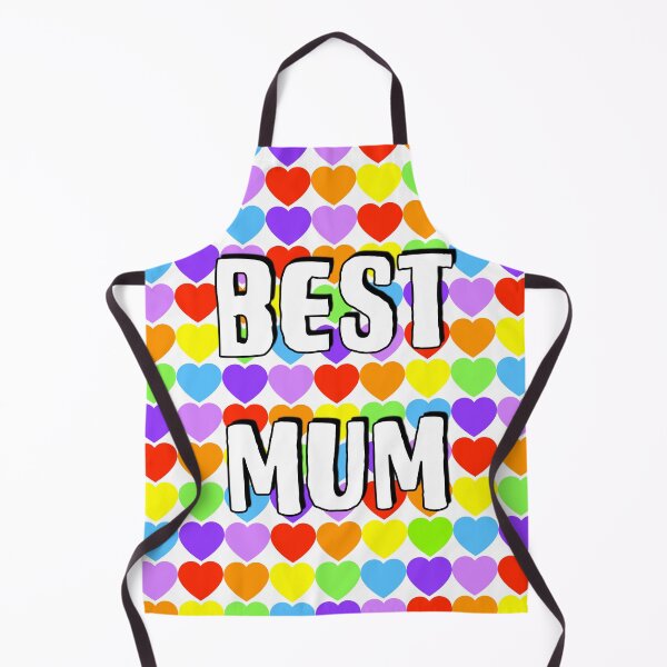 Item preview, Rainbow Hearts Best Mum designed and sold by Adam Regester.