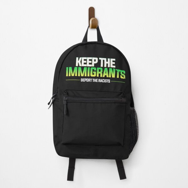 Item preview, keep the immigrants deport the racists t shirt  designed and sold by delorinzo.