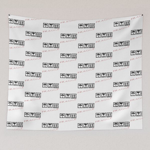 Item preview, Fragile black designed and sold by frankuffmann.
