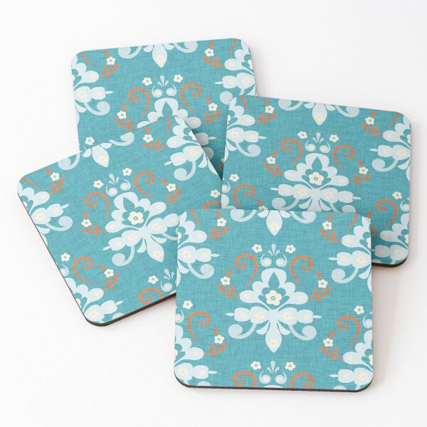 Item preview, Modern Damask Blue designed and sold by susycosta.