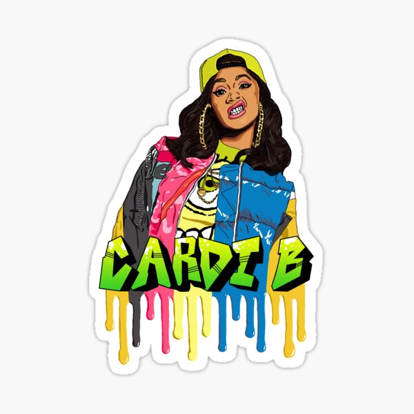 Cardi B Stickers | Redbubble