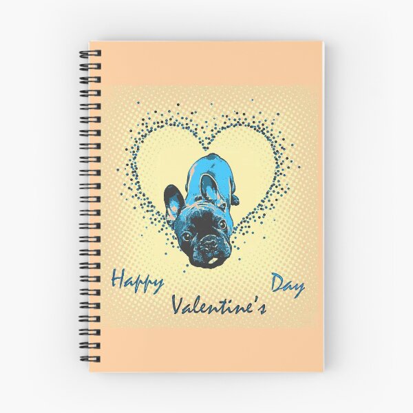 Item preview, Buckó Frenchie / Perro te ama / Feliz día de San Valentín 1 (gráficos pop art 1) designed and sold by BuckoFrenchie.