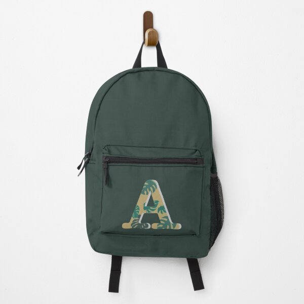 Item preview, Initial 'A' with tropical leaves designed and sold by synchro2070.