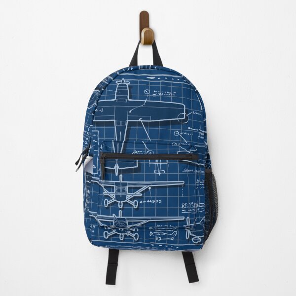 Item preview, Plane Project Blue Print designed and sold by aurielaki.
