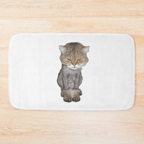 Item preview, Sherrie the shaved cat photo designed and sold by Nostrathomas66.