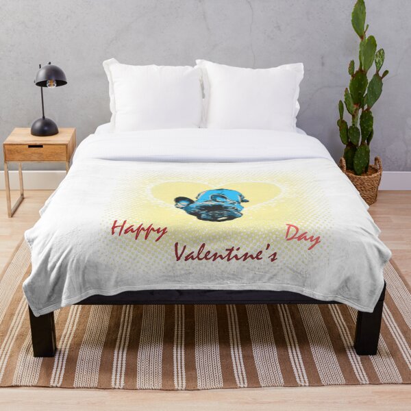 Item preview, Buckó Frenchie / Dog loves You / Happy Valentine's Day 1 (pop art graphics 3) designed and sold by BuckoFrenchie.