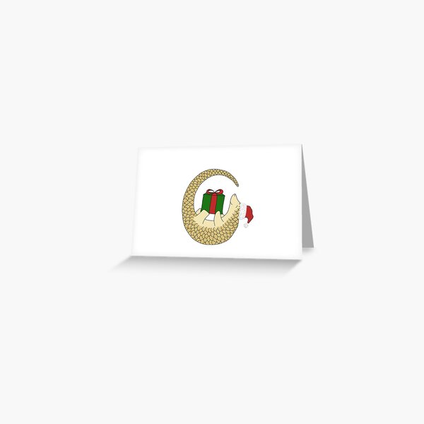 Pipisin's Christmas gift Greeting Card
