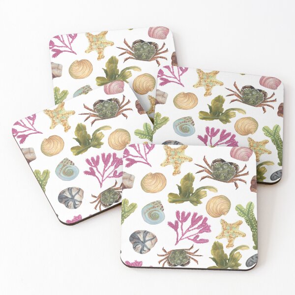 Item preview, Beach-combing Rock Pool Finds designed and sold by By Kelly Attenborough.