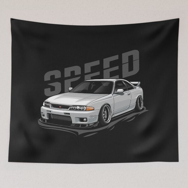 Item preview, Skyline GTR R33 (White) designed and sold by JioojiProject.