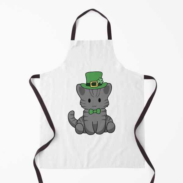 Item preview, St Patrick Black Tabby Kitty designed and sold by BiscuitSnack.