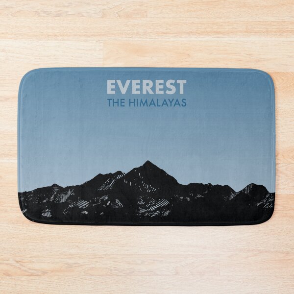 Item preview, Mount Everest Silhouette Art - China Nepal Gift designed and sold by PilgrimageShop.
